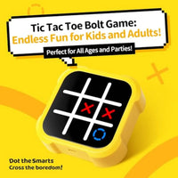 HKM-227987 Handheld Electric Tic Tac Toe Game for Indoor Fun - Portable Chess Board for Ages 5 and Up
