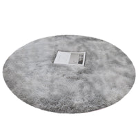 HKM-228179 Tie-Dyed Plush Round Cushion for Swivel Chairs – Soft, Non-Slip Floor Mat