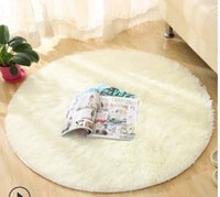 HKM-228179 Tie-Dyed Plush Round Cushion for Swivel Chairs – Soft, Non-Slip Floor Mat