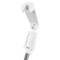 HKM-228243 All-in-One Selfie Artifact with Remote Control, Stainless Steel, Bluetooth Enabled, Black and White Colors Available
