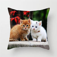 HKM-228243 Modern Peach Skin Cushion Cover - 45x45cm, Soft PP Cotton Filling, Hairless Design for Home Decor