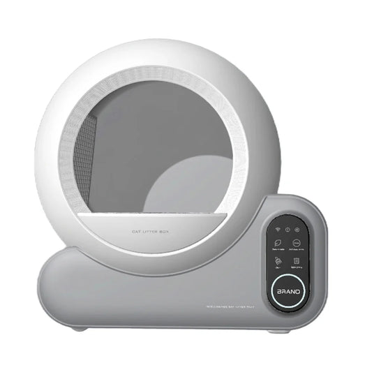 KTX-228307 Automatic Self-Cleaning Cat Litter Box with Smart App Control - 66L Capacity, Odor Control, Easy to Clean