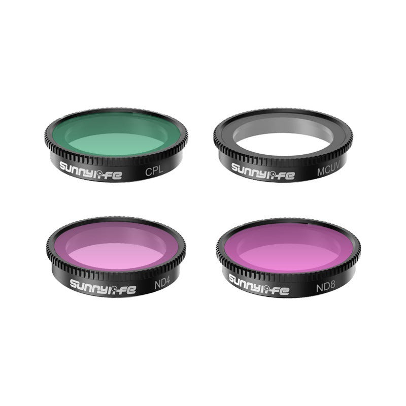 HKM-228371 Coated Filter for Insta360 GO 2 with Aluminum Frame and Optical Glass Lens