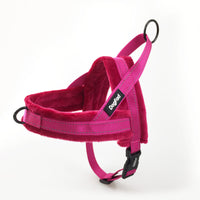 HKM-228371 Fleece Adjustable Dog Vest with Pet Chest Harness and Reflective Strips