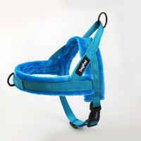HKM-228371 Fleece Adjustable Dog Vest with Pet Chest Harness and Reflective Strips