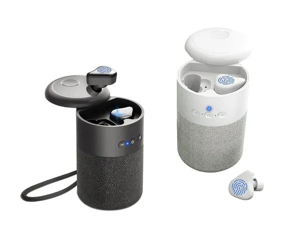HKM-228371 Wireless Earbuds and Portable Bluetooth Speaker with Charging Case