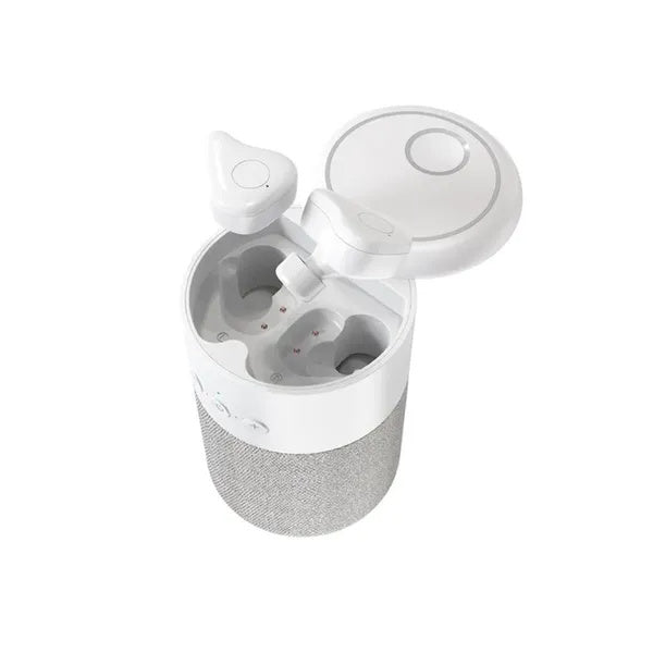 HKM-228371 Wireless Earbuds and Portable Bluetooth Speaker with Charging Case