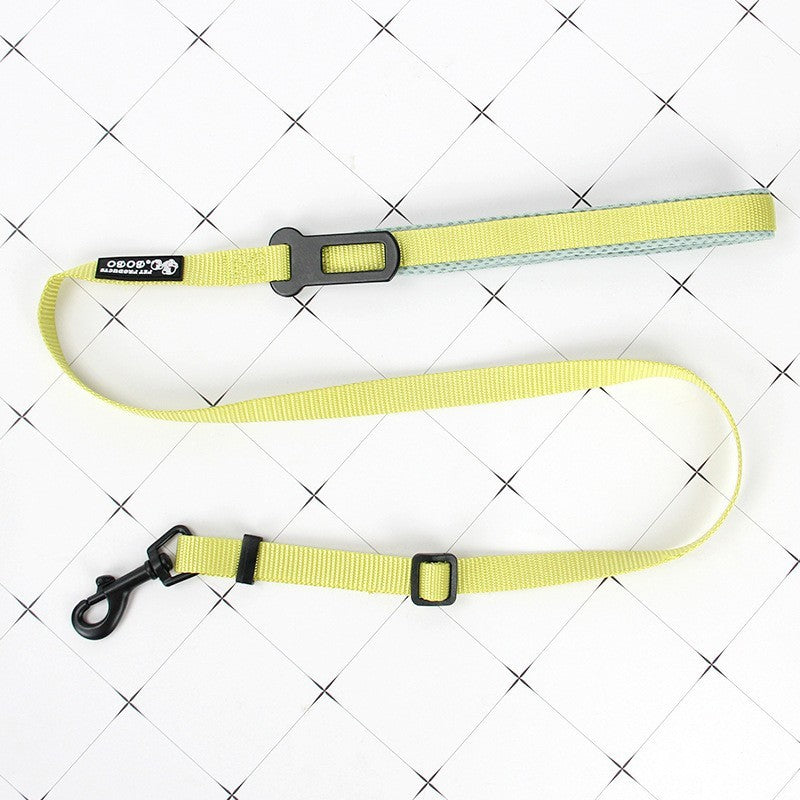 HKM-228691 Adjustable Dog Harness with Handheld Rope - Available in Multiple Colors