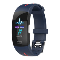 HKM-228691 Color Screen ECG PPG Heart Rate and Blood Pressure Monitor, Waterproof Smart Bracelet