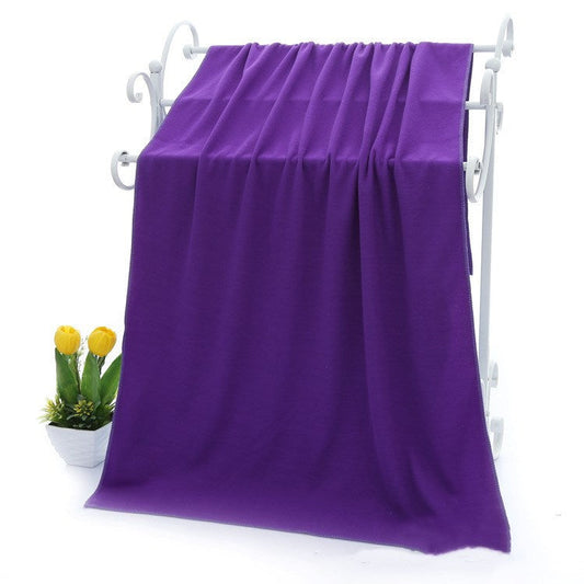 HKM-228755 Superfine Fiber Absorbent Microfiber Bath Towel - 70x140cm for Daily Use