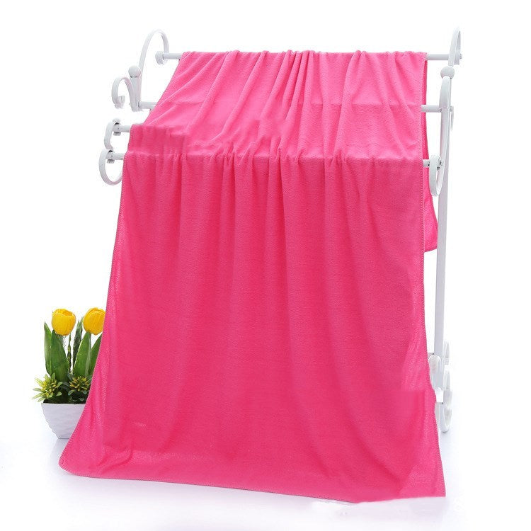 HKM-228755 Superfine Fiber Absorbent Microfiber Bath Towel - 70x140cm for Daily Use