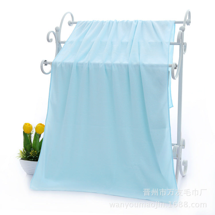 HKM-228755 Superfine Fiber Absorbent Microfiber Bath Towel - 70x140cm for Daily Use