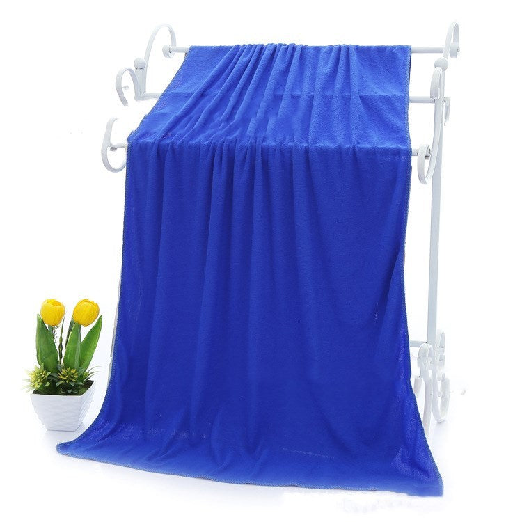 HKM-228755 Superfine Fiber Absorbent Microfiber Bath Towel - 70x140cm for Daily Use