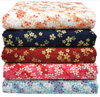 HKM-229011 Handmade Gilded Printed Cotton Patchwork Fabric - Assorted Sizes
