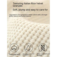 HKM-229075 Universal Leather Sofa Cover in Plush Material – Solid Color Options Available