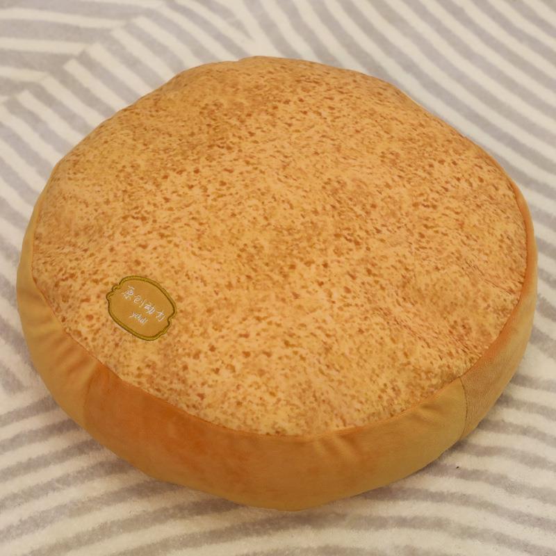 HKM-229139 Cartoon Anime Hamburger Pillow Cushion Set with Removable Foam Filling