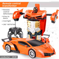 HKM-229139 Transforming RC Car Robot - 1:18 Scale Remote Control Vehicle with One-Click Deformation