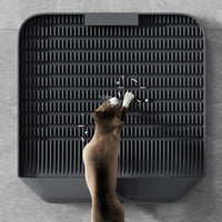 HKM-229203 Pet-Friendly Bamboo Charcoal Cat Litter Mat - 37x37x8CM