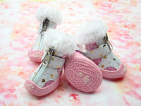HKM-229331 Dog Sneakers for Comfortable Outdoor Activities - Available in Yellow, Red, Pink