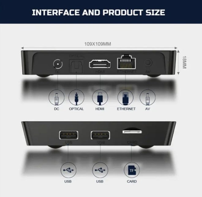HKM-229523 4K Ultra HD Media Player with Quad-Core Processor and Android OS