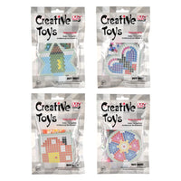HKM-229907 DIY Ironing Beads Craft Kit for Kids - 5mm Fuse Beads Set for Creative 3D Puzzle Activities