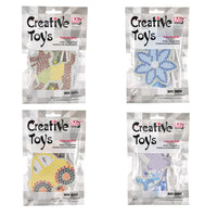 HKM-229907 DIY Ironing Beads Craft Kit for Kids - 5mm Fuse Beads Set for Creative 3D Puzzle Activities