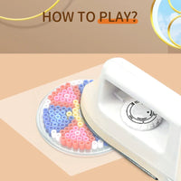 HKM-229907 DIY Ironing Beads Craft Kit for Kids - 5mm Fuse Beads Set for Creative 3D Puzzle Activities