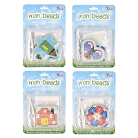 HKM-229907 DIY Ironing Beads Craft Kit for Kids - 5mm Fuse Beads Set for Creative 3D Puzzle Activities