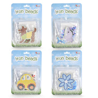 HKM-229907 DIY Ironing Beads Craft Kit for Kids - 5mm Fuse Beads Set for Creative 3D Puzzle Activities