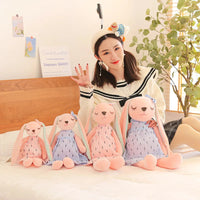 HKM-230163 Easter Bunny Plush Rabbit Doll for Children - Soft Stuffed Animal for Kids Ages 0-14 Years
