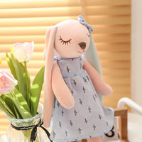 HKM-230163 Easter Bunny Plush Rabbit Doll for Children - Soft Stuffed Animal for Kids Ages 0-14 Years
