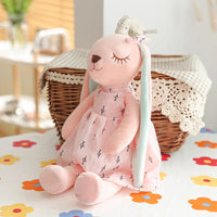 HKM-230163 Easter Bunny Plush Rabbit Doll for Children - Soft Stuffed Animal for Kids Ages 0-14 Years