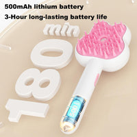 HKM-230163 Rechargeable Cat Spray Comb with Self-Cleaning Function for Grooming and Shedding
