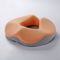 HKM-230227 Breathable Memory Foam Office Seat Cushion - Modern Solid Color Design