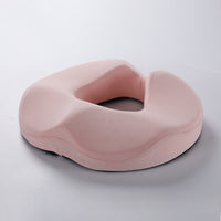 HKM-230227 Breathable Memory Foam Office Seat Cushion - Modern Solid Color Design