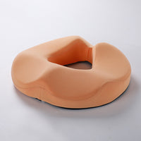 HKM-230227 Breathable Memory Foam Office Seat Cushion - Modern Solid Color Design