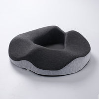 HKM-230227 Breathable Memory Foam Office Seat Cushion - Modern Solid Color Design