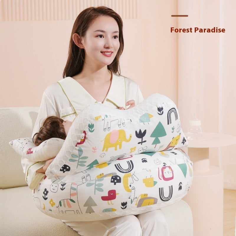 HKM-230291 Multifunctional Nursing Pillow for Pregnant Women and Breastfeeding with Cartoon Design