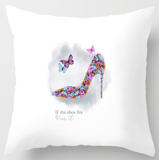 HKM-230483 Peach Skin Printed Pillowcase for Stylish Comfort and Home Decor