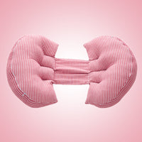 HKM-230611 Butterfly Shape Double Semicircle Pregnancy Pillow - Pure Cotton with 7D Hollow Fiber Fill, 76x38x13cm