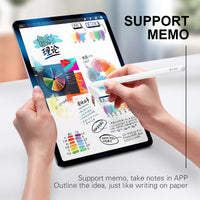HKM-230675 Active Capacitive Stylus Pen with Magnetic Attachment and Interchangeable Tips for Drawing and Writing