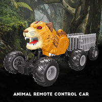 HKM-230739 Lion Tiger Remote Control Stunt Truck - Off-Road RC Car for Kids – Electric, 2.4G, Indoor/Outdoor Fun, Ready-to-Go