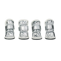 HKM-230803 Waterproof Antifreeze Dog Snow Boots for Small Breeds like Teddy, Bichon & Schnauzer