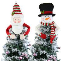 HKM-230931 Felt Christmas Tree Hat Pendant - Flannel and Wool, Available in Small and Large Sizes