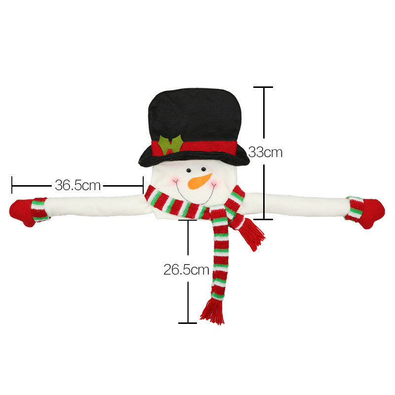 HKM-230931 Felt Christmas Tree Hat Pendant - Flannel and Wool, Available in Small and Large Sizes