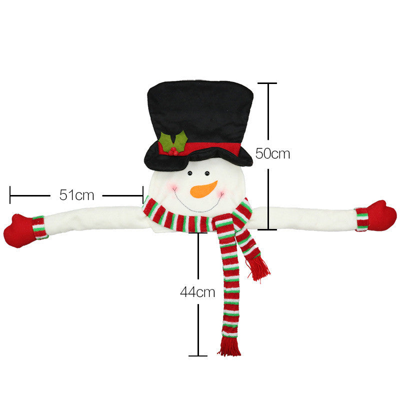 HKM-230931 Felt Christmas Tree Hat Pendant - Flannel and Wool, Available in Small and Large Sizes