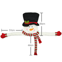 HKM-230931 Felt Christmas Tree Hat Pendant - Flannel and Wool, Available in Small and Large Sizes
