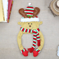 HKM-230931 Felt Christmas Tree Hat Pendant - Flannel and Wool, Available in Small and Large Sizes