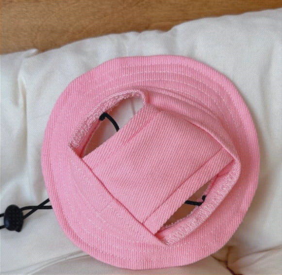 HKM-230995 Dog Ears Exposed Comfortable Breathable Sun Hat in Various Colors and Sizes