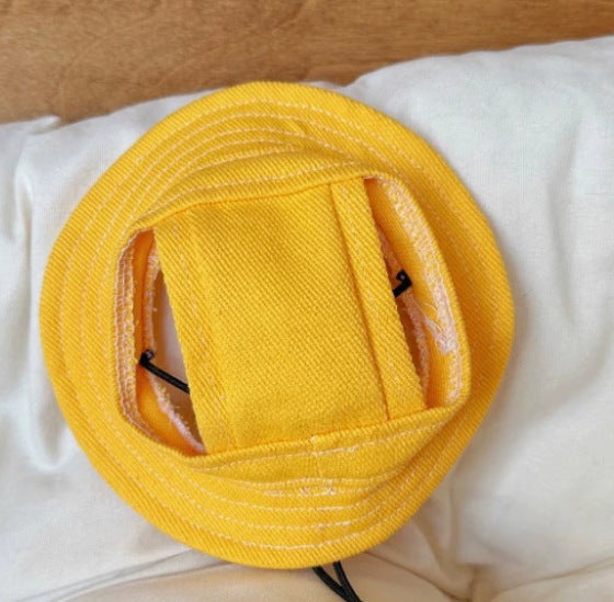 HKM-230995 Dog Ears Exposed Comfortable Breathable Sun Hat in Various Colors and Sizes